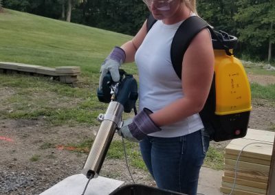 Grill Cleaning with SaniZap