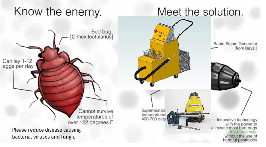 Killing Bed Bugs Organically - MightySteam